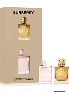 NEW Burberry 2-Piece Mini Fragrance Set